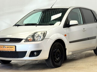 2008 Ford Fiesta Mk5, серебристый, 350000 рублей, вид 1