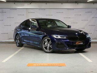2021 BMW 5 серии 530d VII (G30/G31) Рестайлинг, синий, 5500000 рублей, вид 1