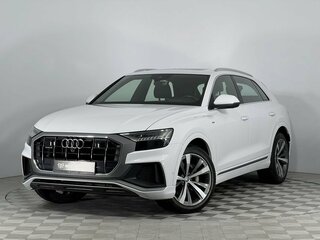 2018 Audi Q8 55 TFSI I (4M), белый, 5600000 рублей, вид 1