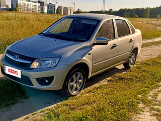 2012 Lada (ВАЗ) Granta I, серебристый, 329000 рублей, вид 1