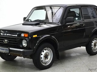 2016 Lada (ВАЗ) 2121 (4x4) I Рестайлинг, чёрный, 465000 рублей, вид 1