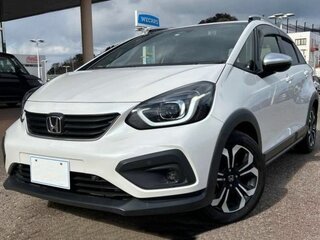 2021 Honda Fit Crosstar IV, белый, 976000 рублей, вид 1
