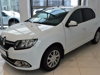 2017 Renault Logan II, белый, 627000 рублей, вид 1