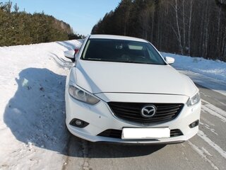 2015 Mazda 6 III (GJ) Рестайлинг, белый, 1700000 рублей, вид 1