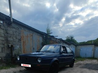 1984 Volkswagen Golf I, синий, 95000 рублей, вид 1
