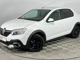 2019 Renault Logan Stepway II Рестайлинг, белый, 620000 рублей, вид 1