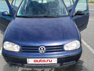 2001 Volkswagen Golf IV, синий, 380000 рублей, вид 1