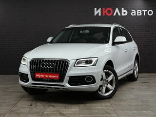 2015 Audi Q5 I (8R) Рестайлинг, белый, 1950000 рублей, вид 1