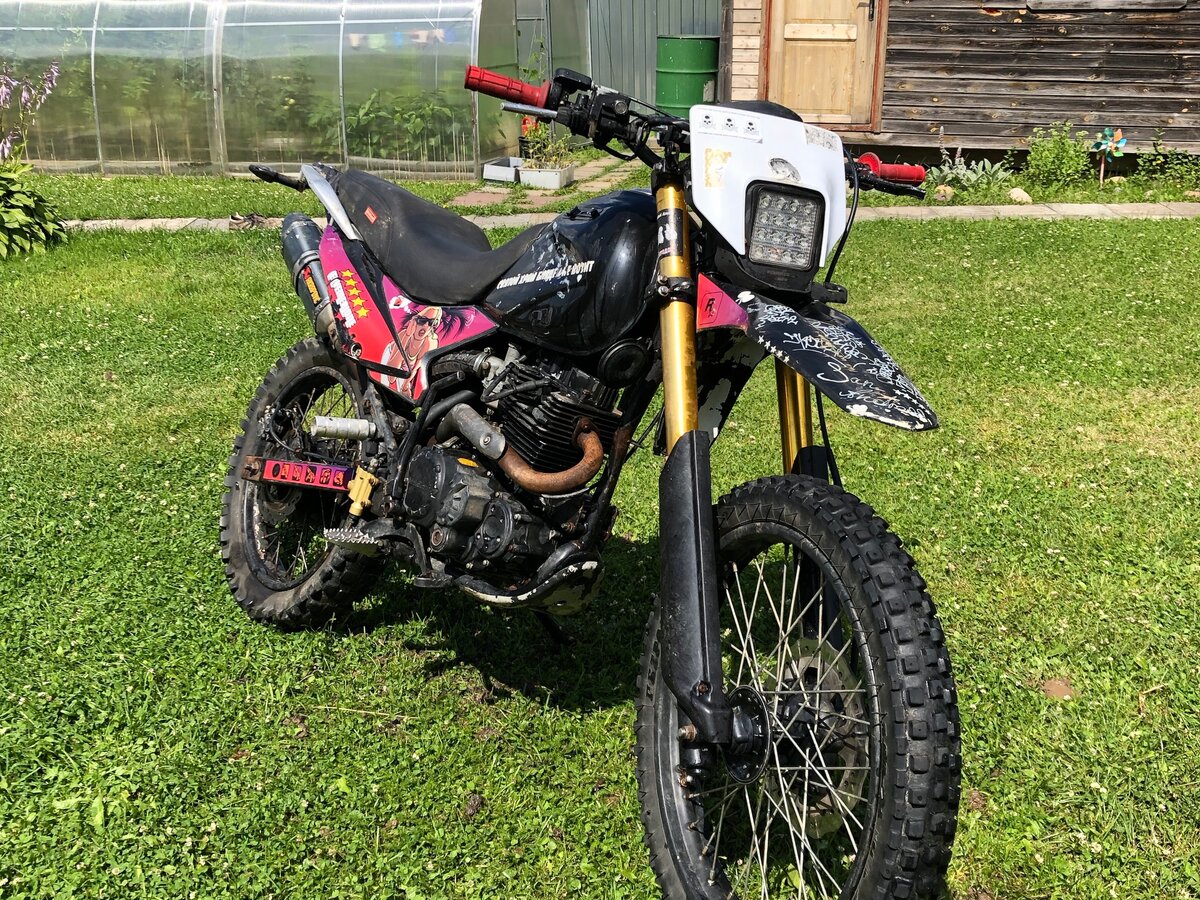 Купить б/у Motoland Enduro 250 карбюратор 5 передач в Заворово: чёрный ...