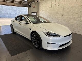 2021 Tesla Model S Plaid I Рестайлинг 2, белый, 8770000 рублей, вид 1
