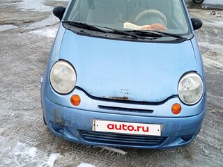 2008 Daewoo Matiz I Рестайлинг, синий, 85000 рублей, вид 1
