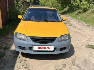 2001 Mazda Protege5 III (BJ), жёлтый, 230000 рублей, вид 1