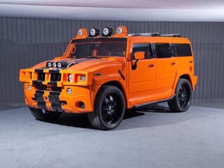2003 Hummer H2 I, оранжевый, 6000000 рублей, вид 1