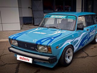 1988 Lada (ВАЗ) 2104, синий, 350000 рублей, вид 1