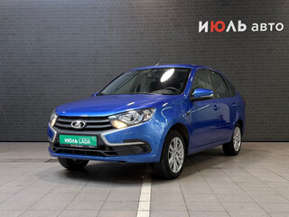2022 Lada (ВАЗ) Granta I Рестайлинг, синий, 830000 рублей, вид 1