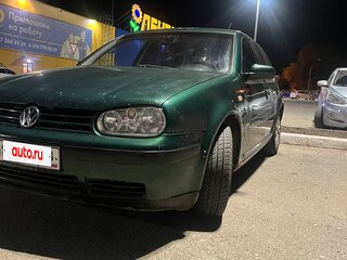 1999 Volkswagen Golf IV, зелёный, 275000 рублей, вид 1