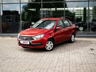 2019 Lada (ВАЗ) Granta I Рестайлинг, красный, 600000 рублей, вид 1