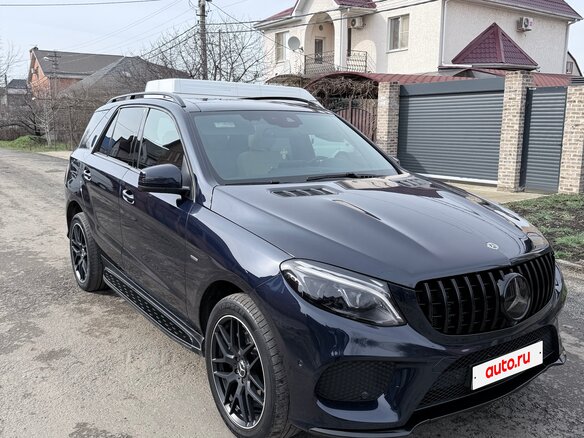 2018 Mercedes-Benz GLE 350 d I (W166), синий, 4550000 рублей - вид 6