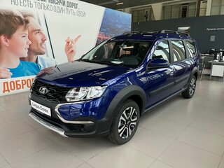 2025 Lada (ВАЗ) Largus Cross I Рестайлинг, синий, 2090000 рублей, вид 1