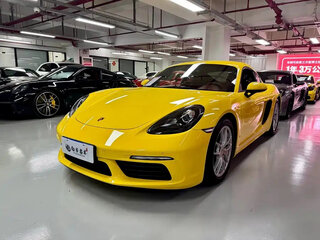 2022 Porsche Cayman T III 718 (982), жёлтый, 6723204 рублей, вид 1