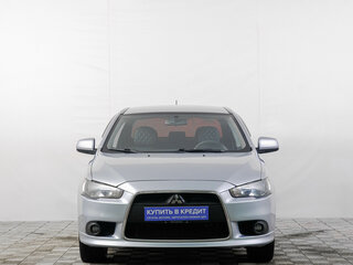 2012 Mitsubishi Lancer X Рестайлинг, серебристый, 749000 рублей, вид 1