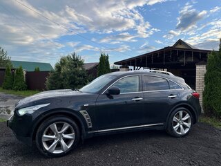 2009 Infiniti FX35 II (S51), чёрный, 1350000 рублей, вид 1