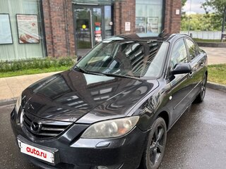 2006 Mazda 3 I (BK) Рестайлинг, чёрный, 295000 рублей, вид 1