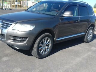 2007 Volkswagen Touareg I Рестайлинг, серый, 1250000 рублей, вид 1