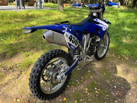 2011 Yamaha WR450F, синий, 480000 рублей - вид 5