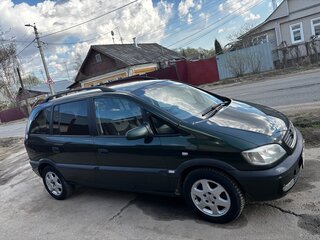 2002 Opel Zafira A, зелёный, 400000 рублей, вид 1