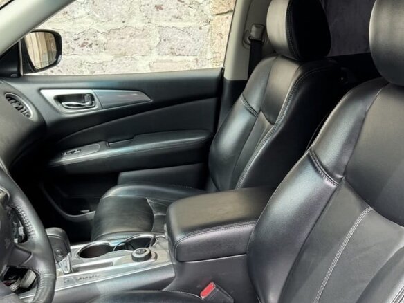 2017 Nissan Pathfinder IV Рестайлинг, серый, 1800000 рублей - вид 9