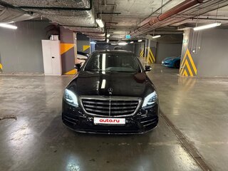 2018 Mercedes-Benz S-Класс 350 d Long VI (W222, C217) Рестайлинг, чёрный, 4990000 рублей, вид 1