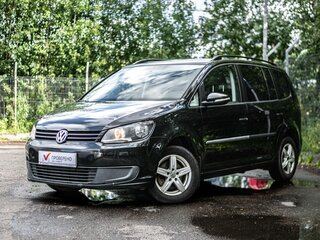 2012 Volkswagen Touran Cross I Рестайлинг 2, чёрный, 1130000 рублей, вид 1