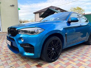 2018 BMW X6 M II (F86), голубой, 4300000 рублей, вид 1
