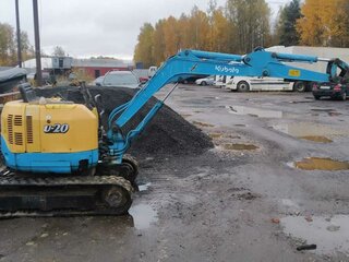 1996 Kubota Миниэкскаваторы, жёлтый, 1100000 рублей, вид 1