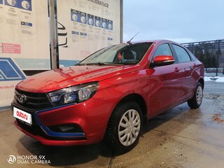 2021 Lada (ВАЗ) Vesta I, красный, 1130000 рублей, вид 1