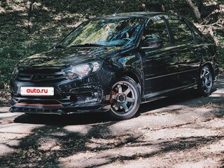2023 Lada (ВАЗ) Granta Sport I Рестайлинг, чёрный, 1510000 рублей, вид 1