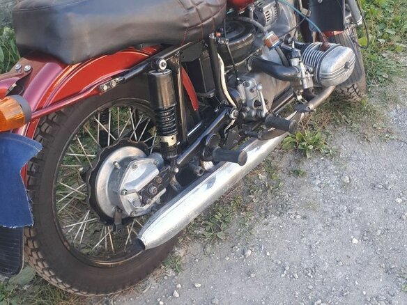 1997 Урал ИМЗ-8.103, красный, 180000 рублей - вид 2