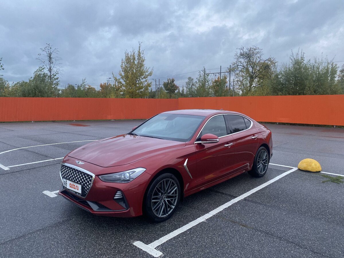 Купить б/у Genesis G70 I 2.0 AT (197 л.с.) 4WD бензин автомат в Санкт ...
