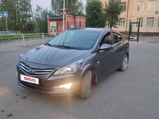 2016 Hyundai Solaris I Рестайлинг, серый, 700000 рублей, вид 1