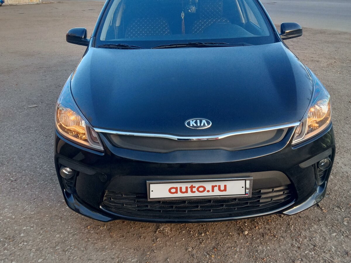 Купить б/у Kia Rio IV 1.6 MT (123 л.с.) бензин механика в Уфе: чёрный ...