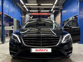 2013 Mercedes-Benz S-Класс 500 Long VI (W222, C217), чёрный, 4350000 рублей, вид 1