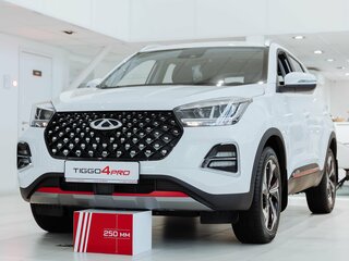 2024 Chery Tiggo 4 Pro I Рестайлинг, белый, 2200000 рублей, вид 1