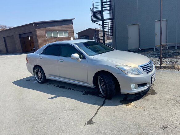 2008 Toyota Crown XIII (S200), серый, 1550000 рублей - вид 2