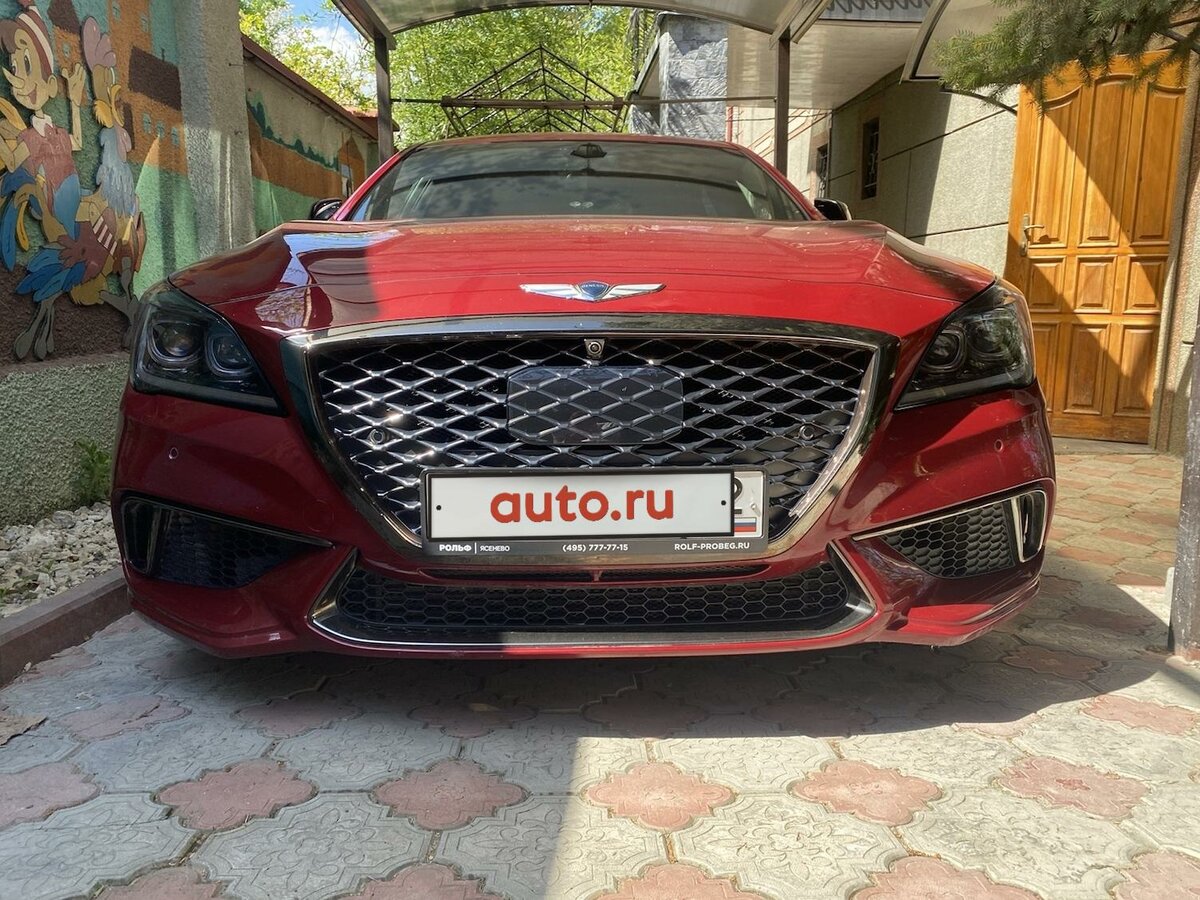 Купить б/у Genesis G80 I 3.3 AT (370 л.с.) 4WD бензин автомат в ...
