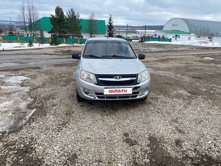 2013 Lada (ВАЗ) Granta I, серебристый, 550000 рублей, вид 1