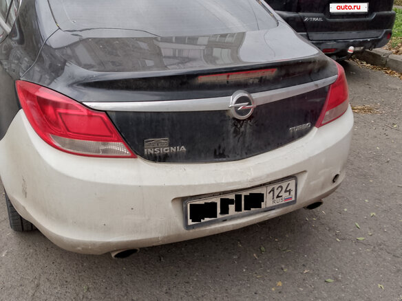 2008 Opel Insignia I, чёрный, 450000 рублей - вид 1
