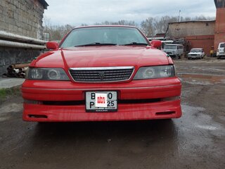 1997 Toyota Mark II VIII (X100), красный, 420000 рублей, вид 1