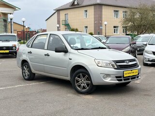 2014 Lada (ВАЗ) Granta I, серебристый, 295000 рублей, вид 1