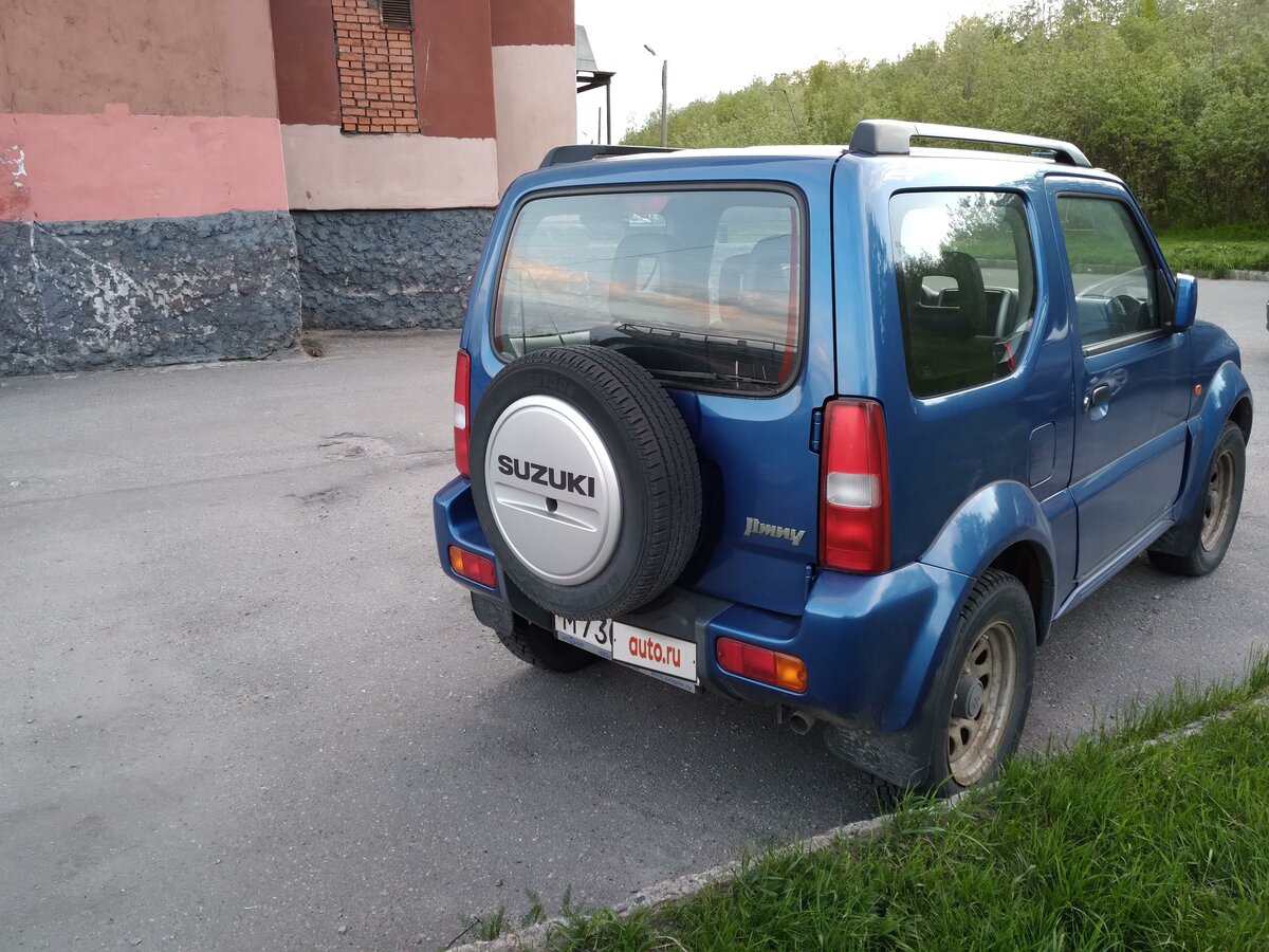 Сузуки джимни синий
